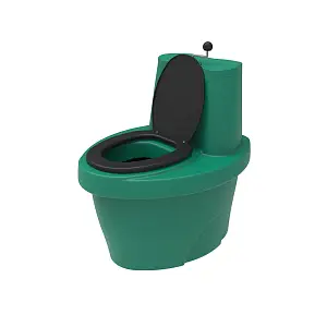 Туалет торфяной Rostok зеленый